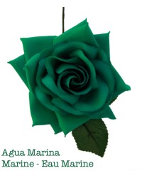 Flamenco Flower, Model Reina <b>Colour - Navy Water, Size - L</b>