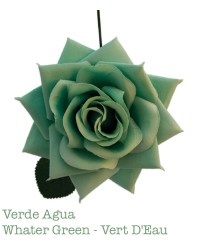 Flamenco Flower, Model Reina <b>Colour - Water Green, Size - L</b>