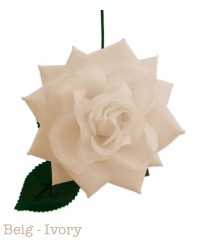 Flamenco Flower, Model Reina <b>Colour - Ivory, Size - L</b>
