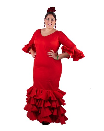 Woman's Flamenco Dress, Size 50 (2XL)