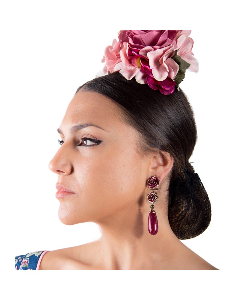 Flamenco earrings, Acorn model