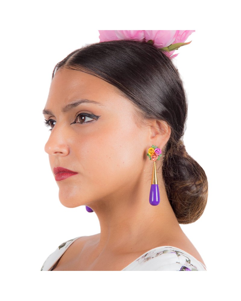 Flamenco earrings