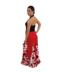 Flamenco skirt for women model EF075 <b>Colour - Picture, Size - 38</b>