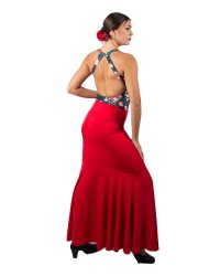 Flamenco Skirts For Women Mod. 252 <b>Colour - Red, Size - 38</b>