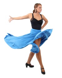 Flamenco Skirt  - Last Items <b>Colour - Blue, Size - XS</b>