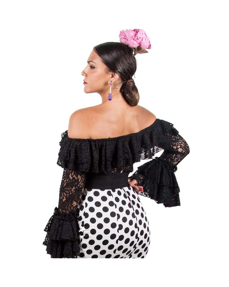 Embroidery flamenco blouses