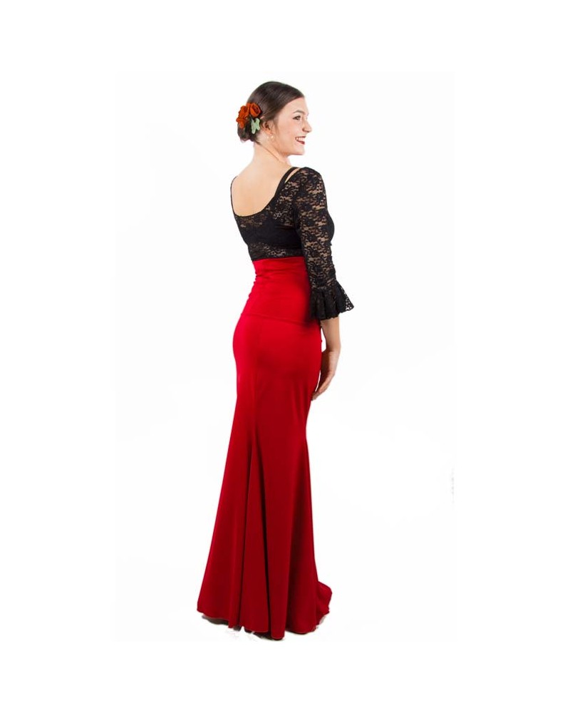 red flamenco skirt
