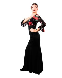 Flamenco Skirt Model Carmen <b>Colour - Black , Size - M</b>