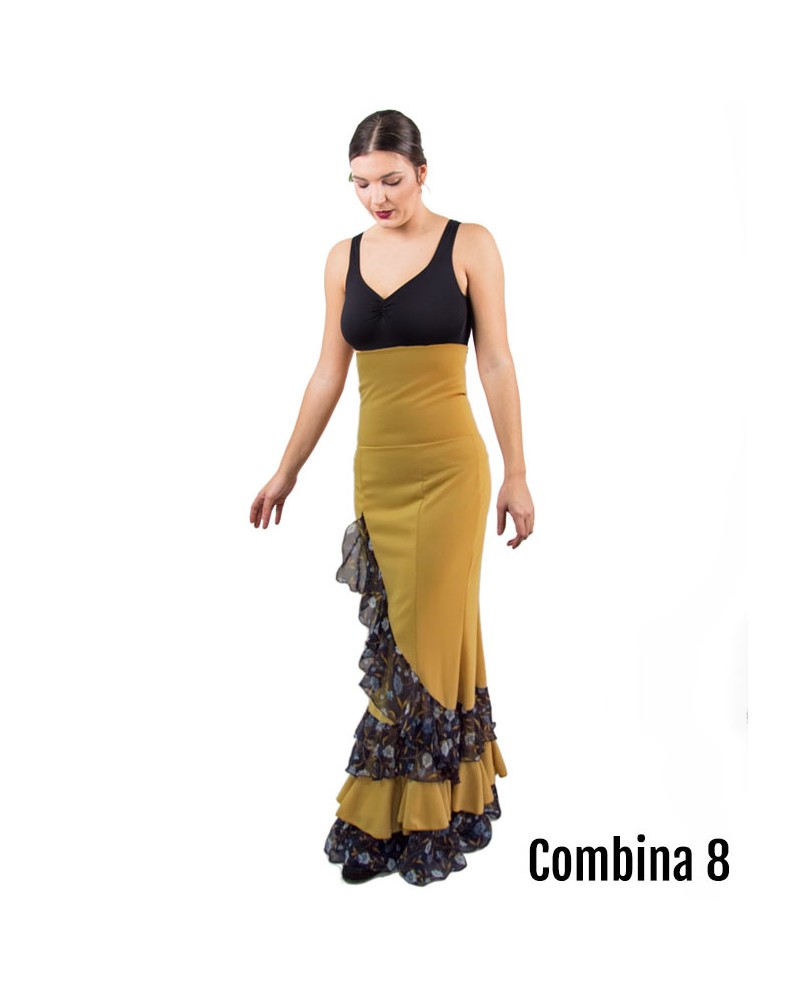  Flamenco Dance Skirt High - Estrella
