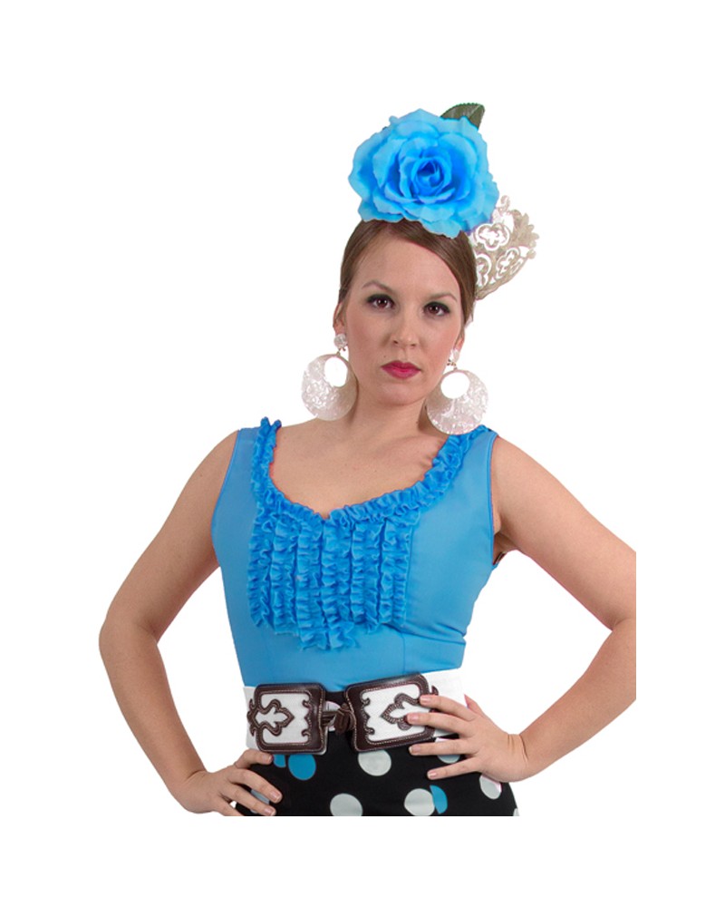 Flamenco Blouse for Women, Goyesca Model