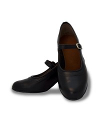 Flamenco Beginners Shoes <b>Colour - Black , Size - 30</b>