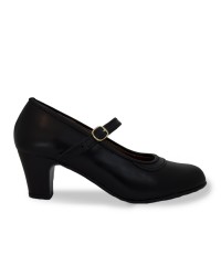 Flamenco Beginners Shoes <b>Colour - Black , Size - 35</b>