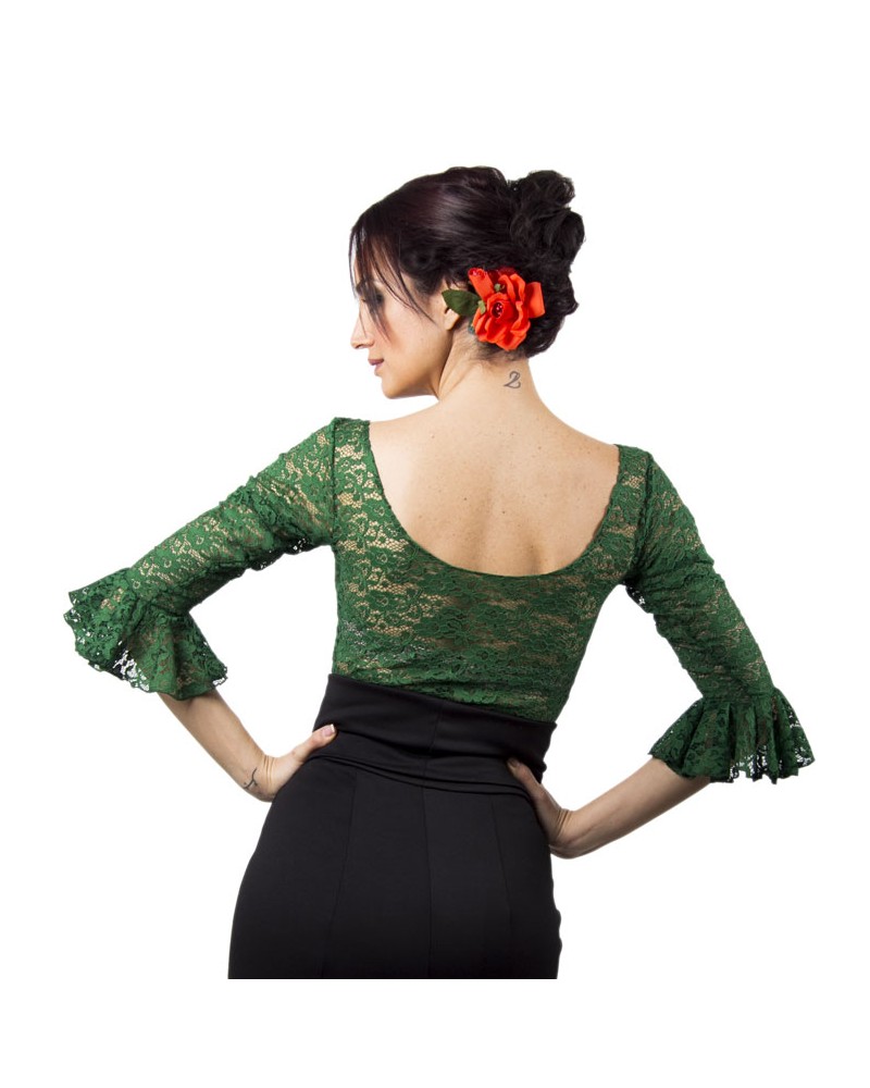 Lace Flamenco Top