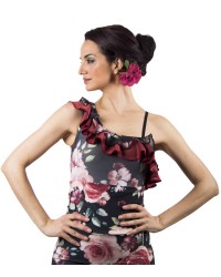 Dance Maillots for Woman <b>Colour - Floral Pattern, Size - 40</b>