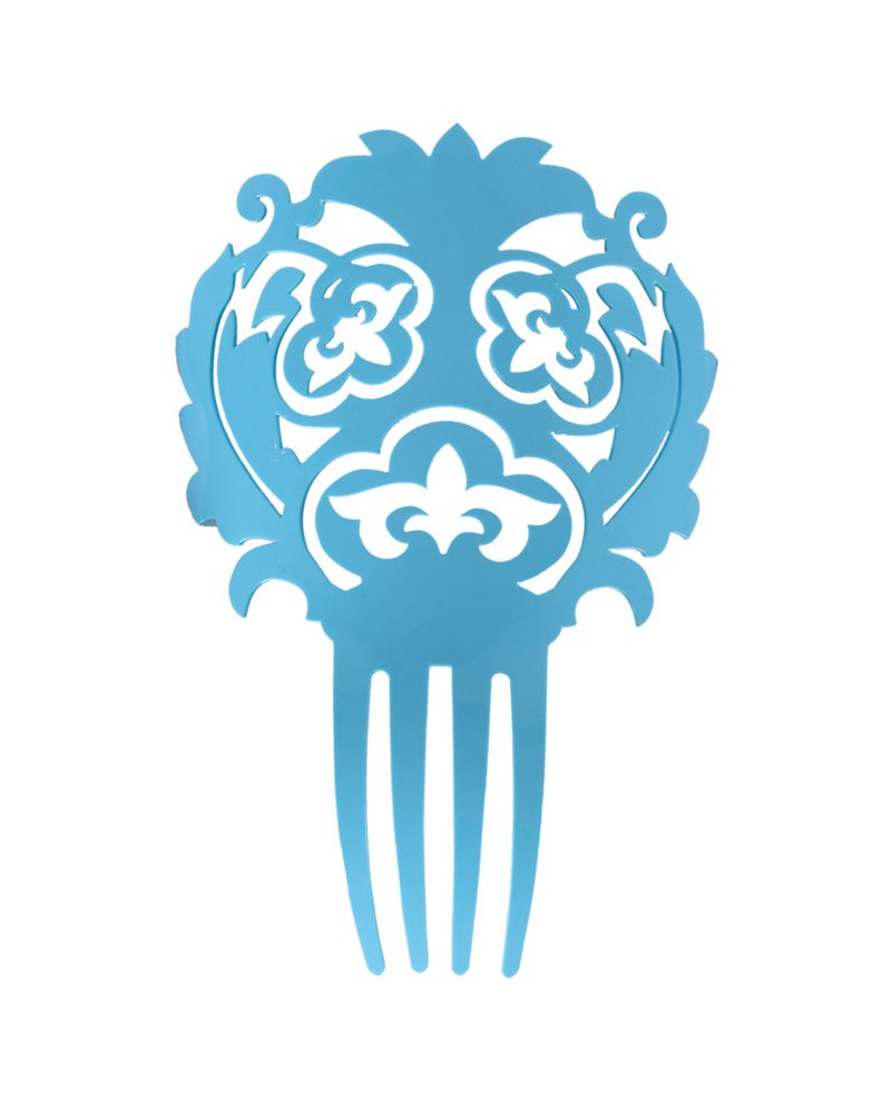 Acetate ornamental comb
