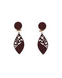 Flamenco Earrings for Girls <b>Colour - Brown, Size - M</b>