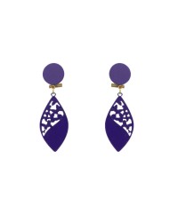 Flamenco Earrings for Girls <b>Colour - Purple, Size - M</b>