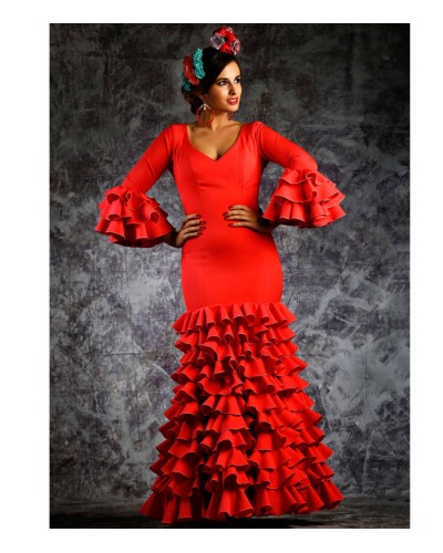 Classic flamenco dress