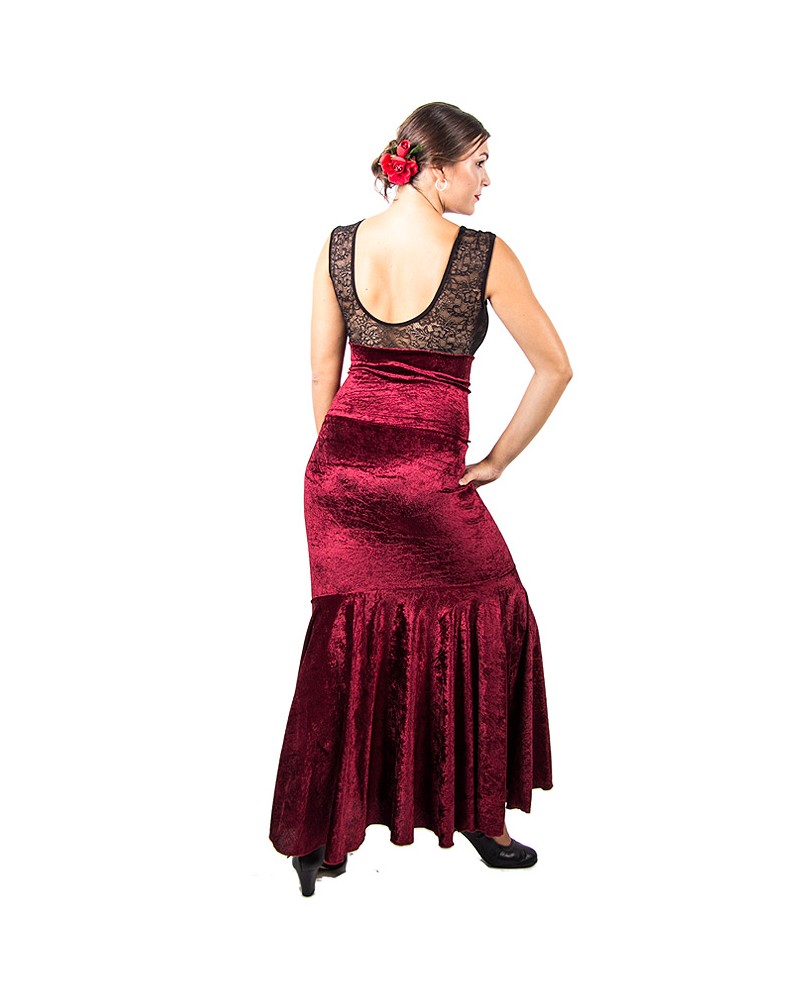 Velvet Flamenco Skirt in colours - SPECIAL PROMOTIONS