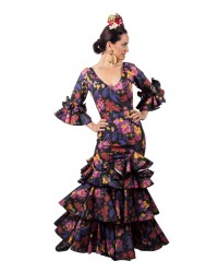 Spanish Dress, Size 38 (M) <b>Colour - Picture, Size - 38</b>