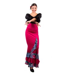 Cheap Flamenco Skirt- LAST ITEMS <b>Colour - Picture, Size - XS</b>