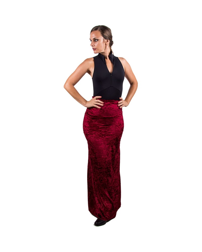 velvet skirt flamenco