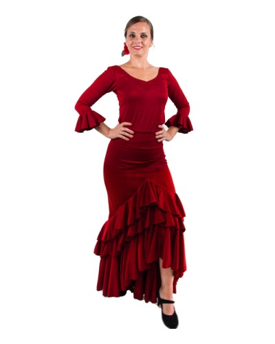 Flamenco skirt for woman - Model Taconeo