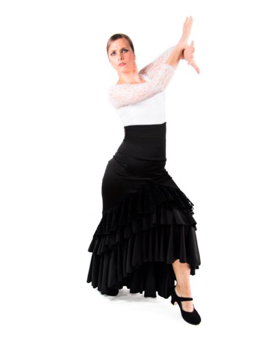 Flamenco Skirt for Dance