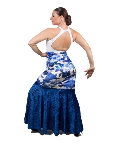 Velvet Flamenco Skirt