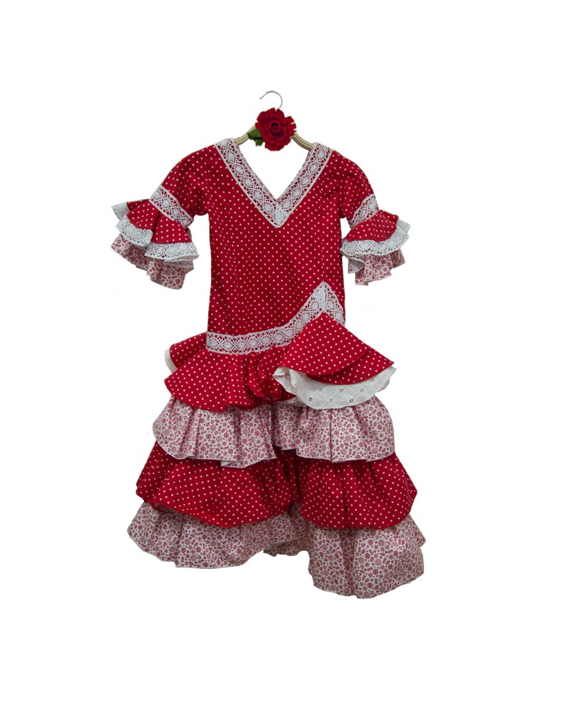 Spanish Dress For Girls, Size 4
