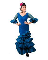 Woman's Flamenco Dress, Size 44 <b>Colour - Picture, Size - 44</b>