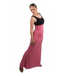 Flamenco Skirt High Waist, Model Sacromonte <b>Colour - Pink makeup, Size - XS</b>