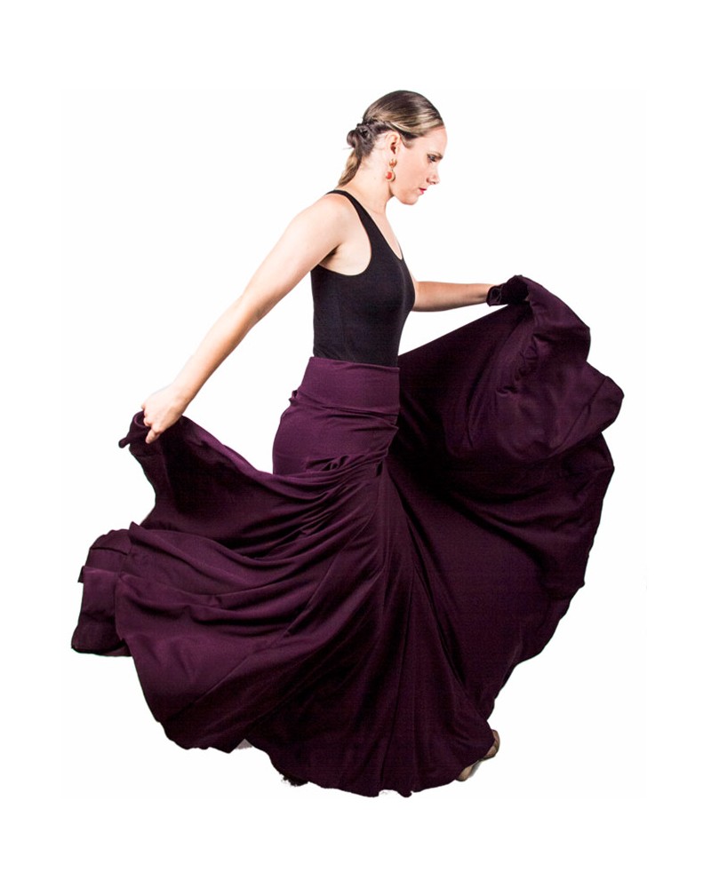 Flamenco Skirt High Waist, Model 8 Godet
