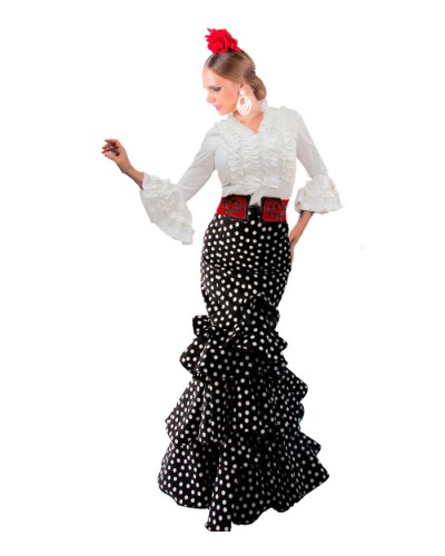 Flamenco Skirt Azucena High Waist