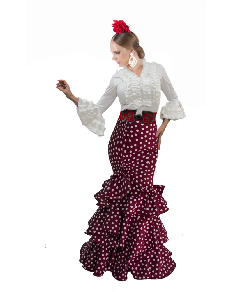 Flamenco Skirt, Azucena, High Waist