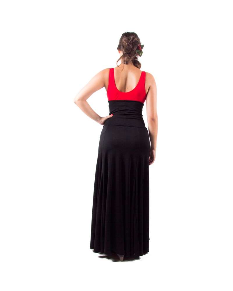 Woman Flamenco Skirt High Waist