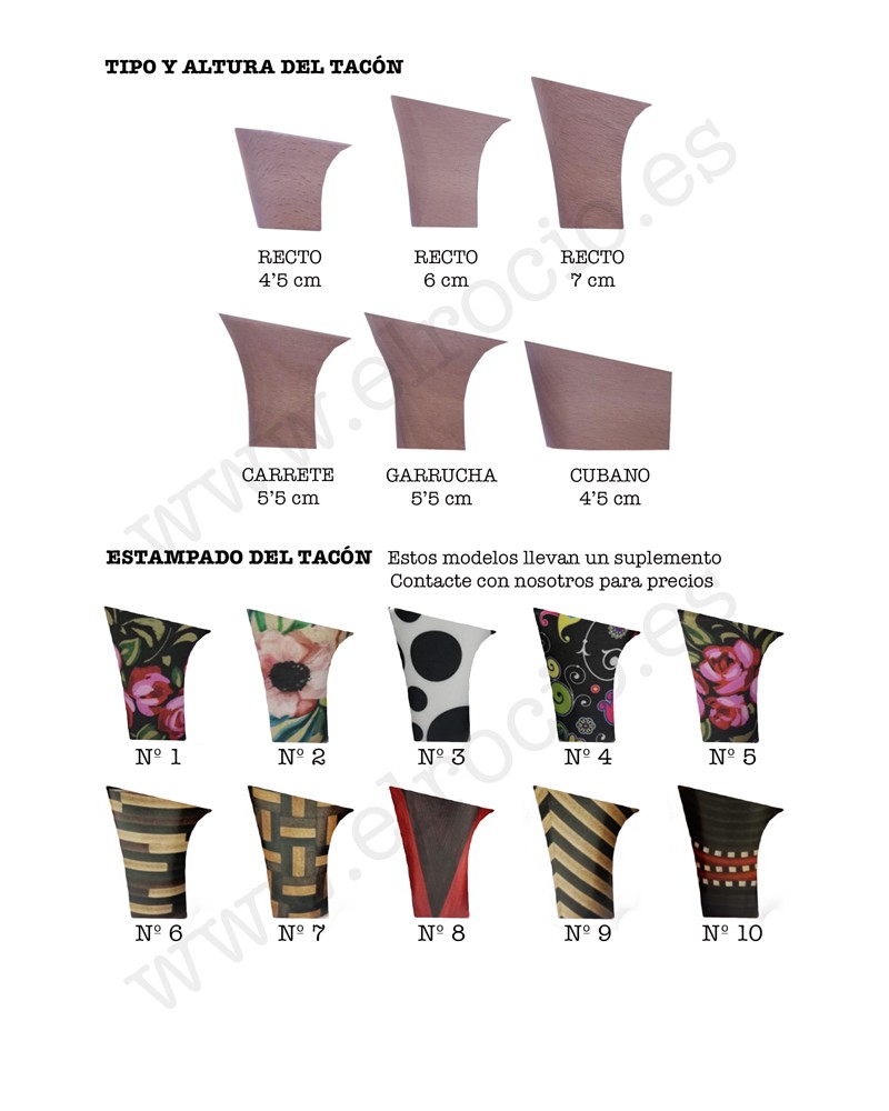 Spanish flamenco shoes for professional