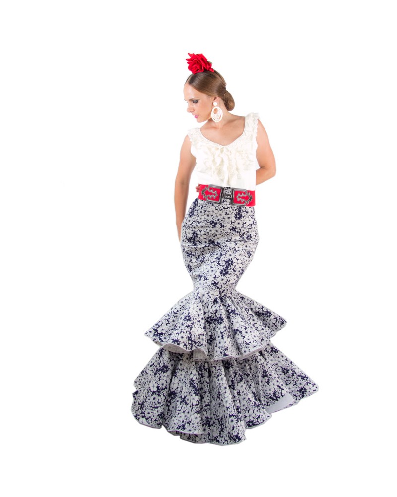 Spanish Skirts Azucena, Size 2XL El Rocio Flamenco mode