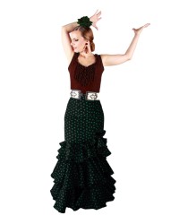 Flamenco Skirt, Size XL <b>Colour - Picture, Size - XL</b>