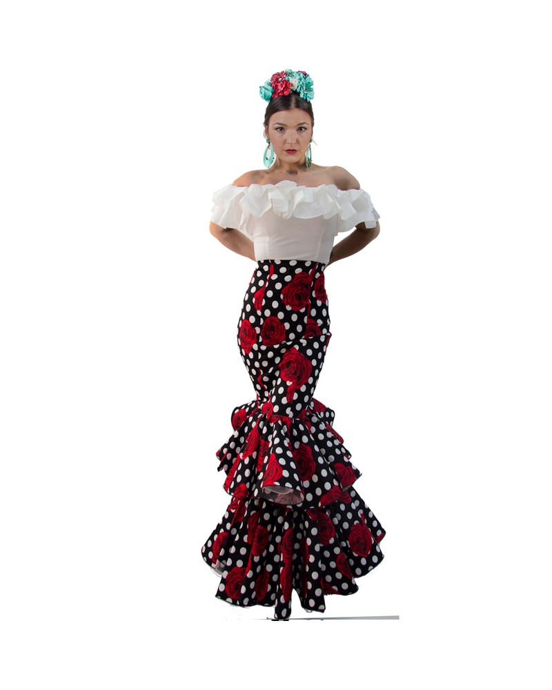 Spanish Flamenco Skirt, Size (M)