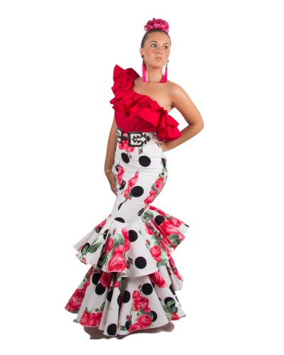 Woman's Flamenco Skirt - Arrayan