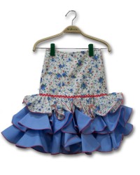 Girls Spanish Short skirt Size 8 <b>Colour - Picture, Size - 8</b>