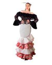 Spanish Traditional Skirt, Size 48 <b>Colour - Picture, Size - 48</b>
