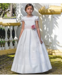 Communion Dress for Girls Mod 6410 <b>Colour - Unique</b>