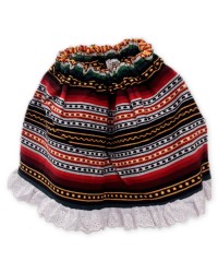 Girls Christmast Skirt <b>Colour - Stripes, Size - S</b>