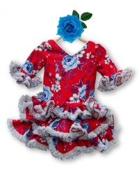 Babies Flamenco Dresses, Size 2 <b>Colour - Picture, Size - 2</b>