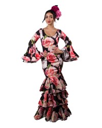 Flamenco Dress, Size 44 (L) <b>Colour - Picture, Size - 44</b>