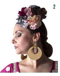 Flamenco Earrings <b>Colour - Picture 2, Size - L</b>