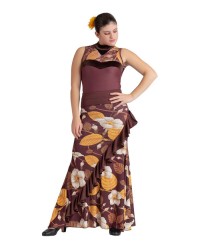 Women Flamenco Dance Skirt <b>Colour - Unique, Size - 40</b>