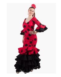 Flamenco Dress, Size 40 (M) <b>Colour - Picture, Size - 40</b>